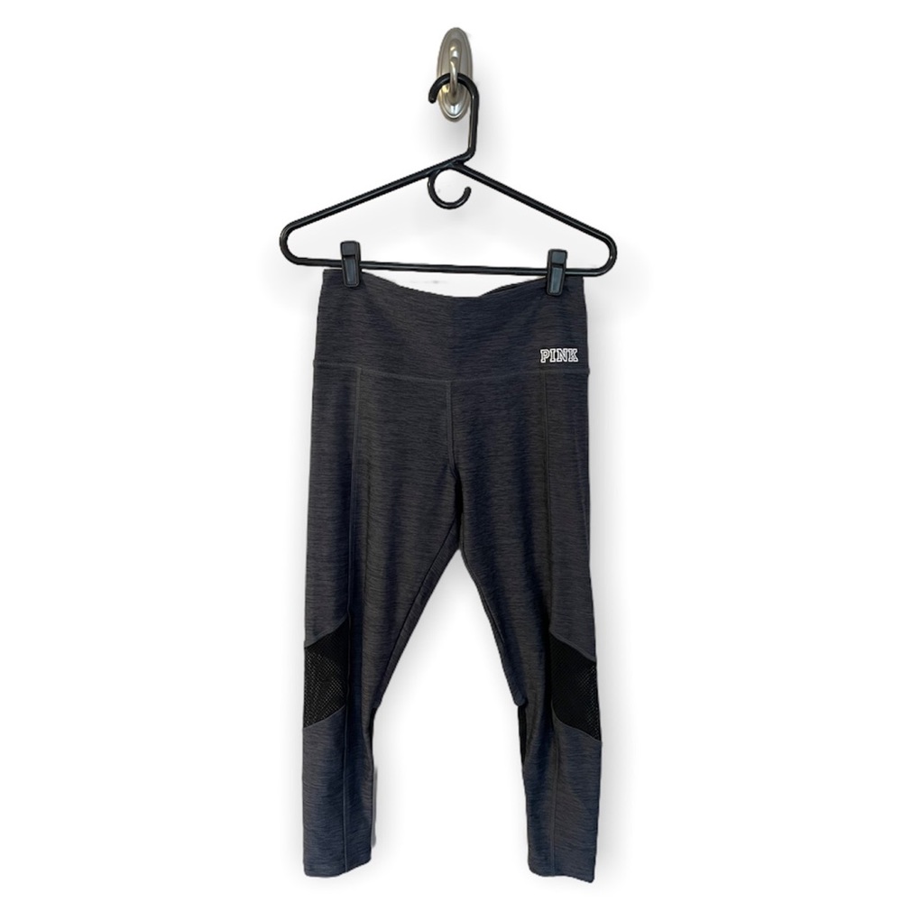 PINK Victoria’s Secret Women’s Ultimate Yoga Pants Athletic Leggings Dark Gray M